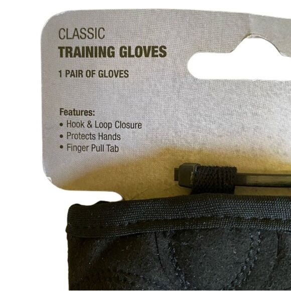 NEW CAP Classic Training Gloves Size S/XS Black Unisex Workout Gym Weightlifting - Picture 7 of 9